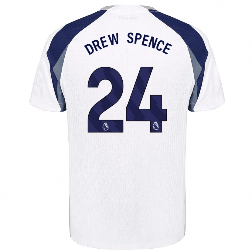 Danxen Herren Drew Spence #24 Weiß Marineblau Heimtrikot Trikot 2025/26 T-Shirt Österreich