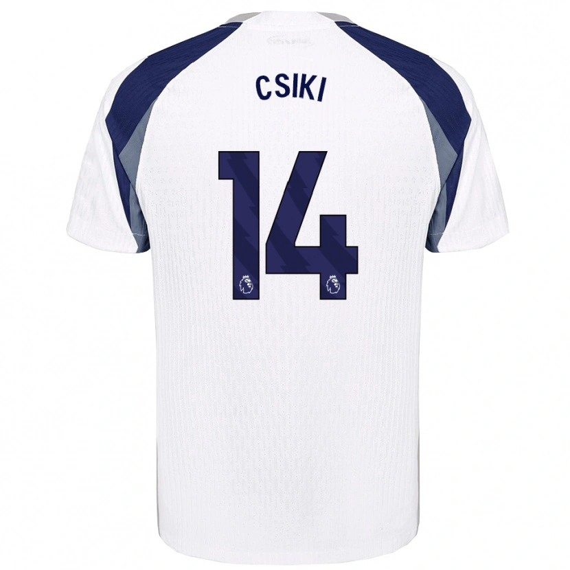Danxen Herren Anna Csiki #14 Weiß Marineblau Heimtrikot Trikot 2025/26 T-Shirt Österreich