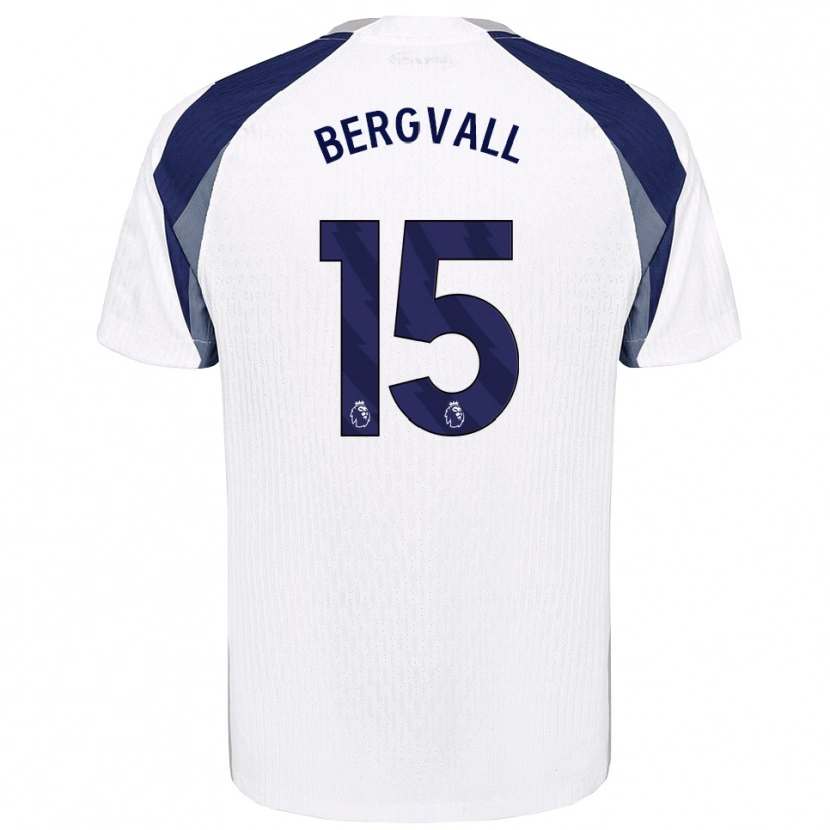Danxen Herren Lucas Bergvall #15 Weiß Marineblau Heimtrikot Trikot 2025/26 T-Shirt Österreich