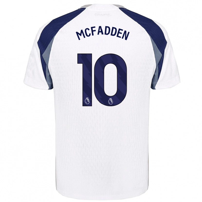 Danxen Herren Max Mcfadden #10 Weiß Marineblau Heimtrikot Trikot 2025/26 T-Shirt Österreich