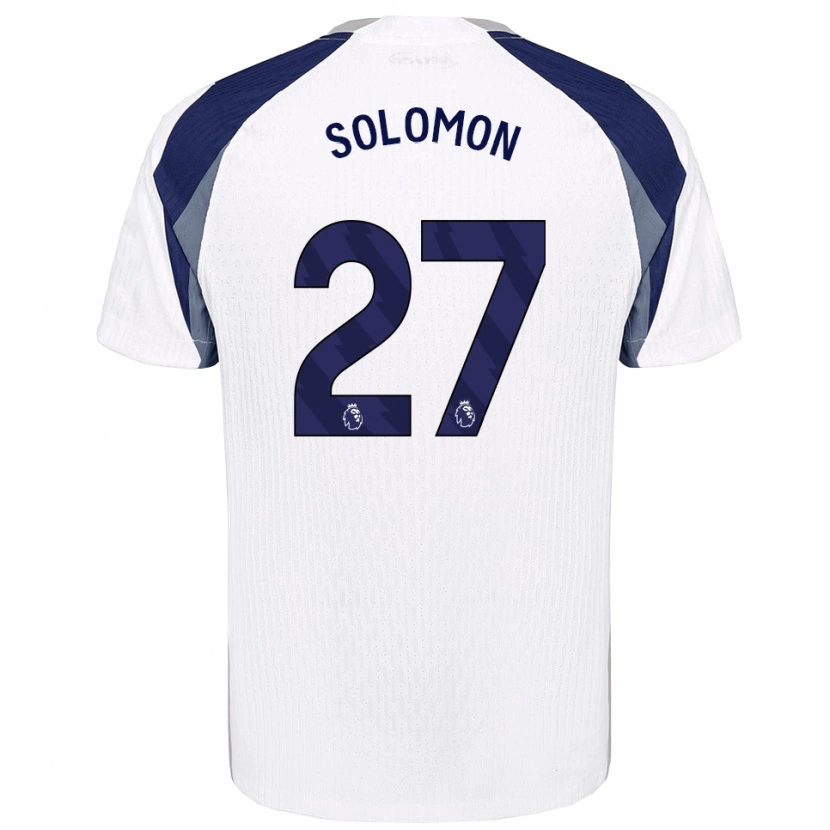 Danxen Herren Manor Solomon #27 Weiß Marineblau Heimtrikot Trikot 2025/26 T-Shirt Österreich