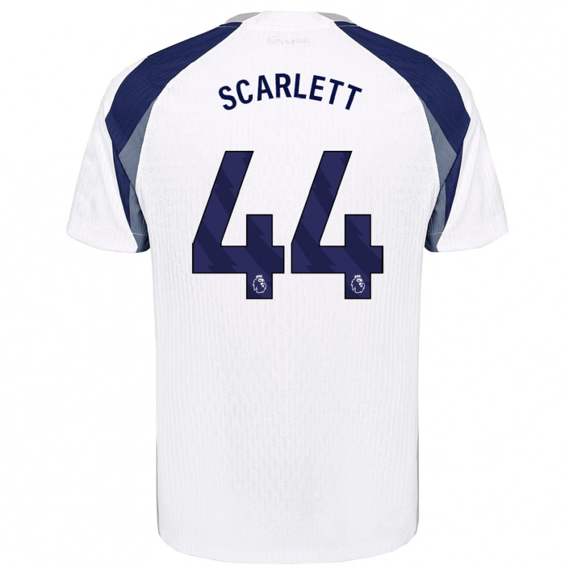 Danxen Herren Dane Scarlett #44 Weiß Marineblau Heimtrikot Trikot 2025/26 T-Shirt Österreich