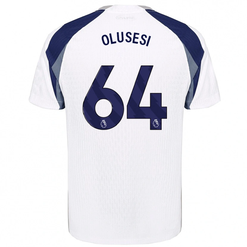 Danxen Herren Callum Olusesi #64 Weiß Marineblau Heimtrikot Trikot 2025/26 T-Shirt Österreich