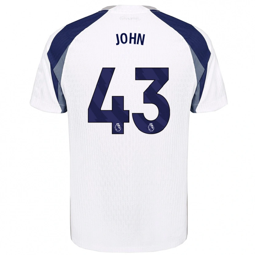 Danxen Herren Nile John #43 Weiß Marineblau Heimtrikot Trikot 2025/26 T-Shirt Österreich