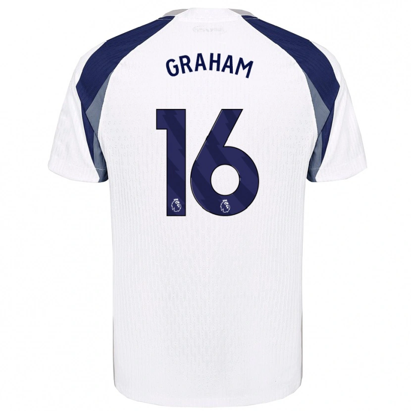 Danxen Herren Kit Graham #16 Weiß Marineblau Heimtrikot Trikot 2025/26 T-Shirt Österreich