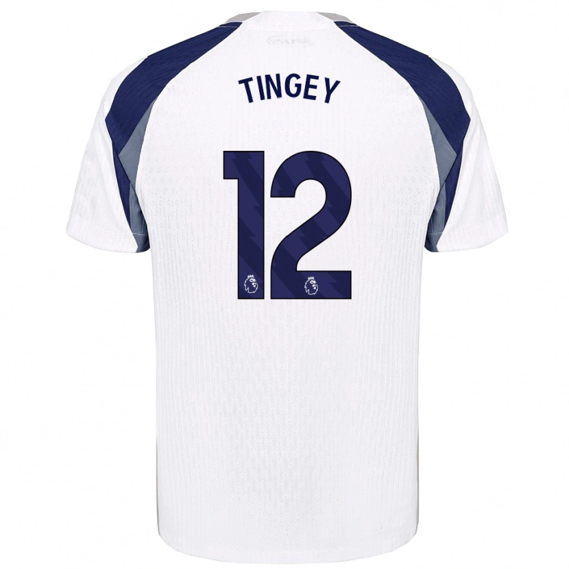 Danxen Herren Tyler Tingey #12 Weiß Marineblau Heimtrikot Trikot 2025/26 T-Shirt Österreich