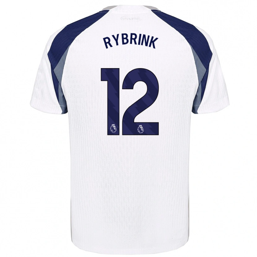 Danxen Herren Josefine Rybrink #12 Weiß Marineblau Heimtrikot Trikot 2025/26 T-Shirt Österreich