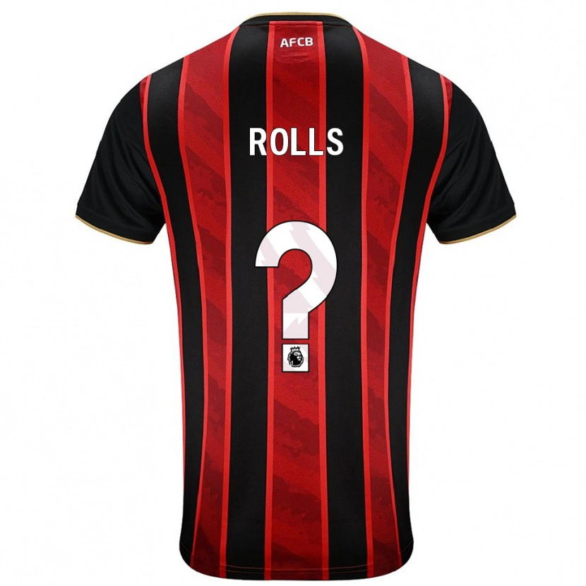 Danxen Herren Thomas Rolls #0 Rot Schwarz Heimtrikot Trikot 2025/26 T-Shirt Österreich