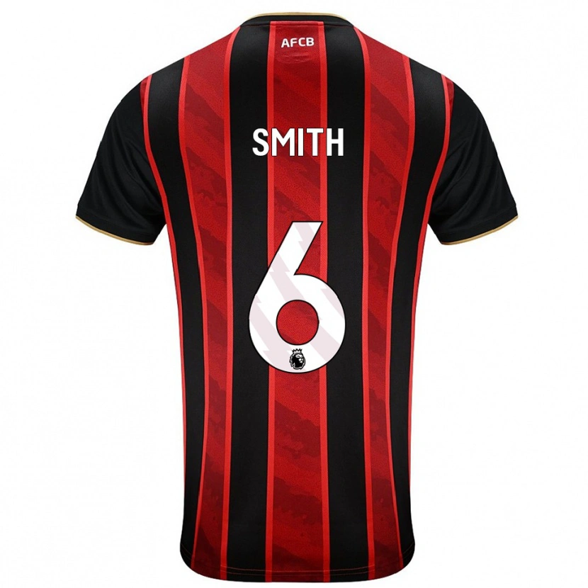 Danxen Herren Maisy Smith #6 Rot Schwarz Heimtrikot Trikot 2025/26 T-Shirt Österreich