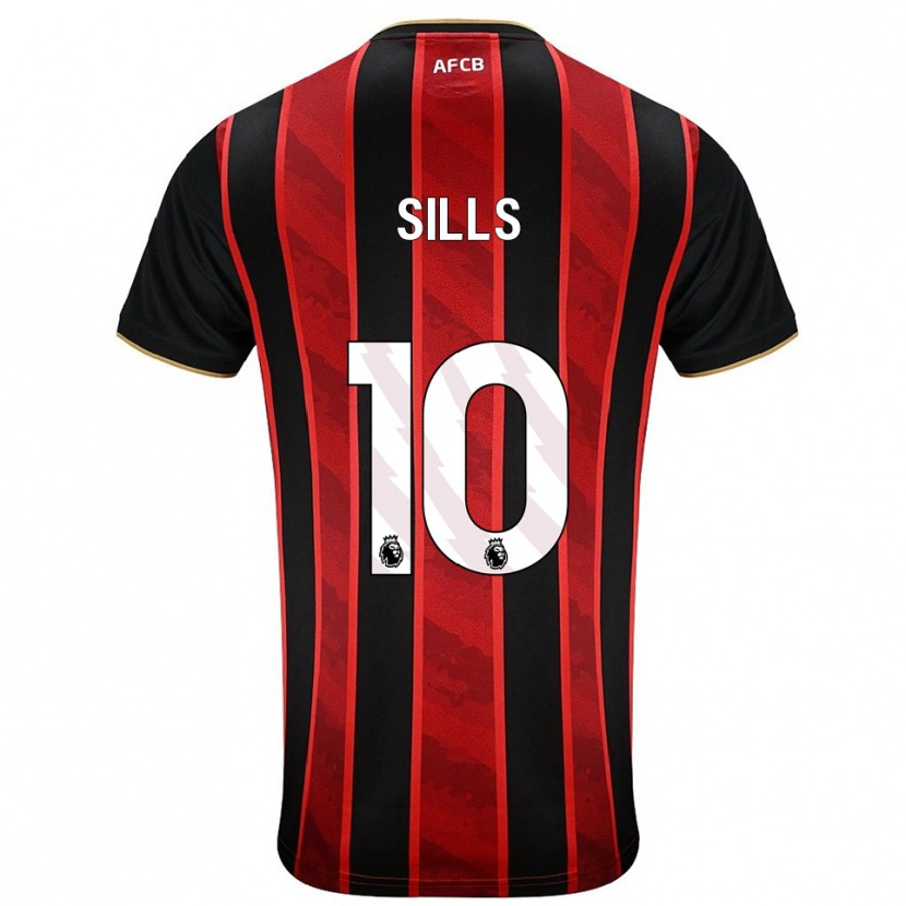 Danxen Herren Ethan Sills #10 Rot Schwarz Heimtrikot Trikot 2025/26 T-Shirt Österreich
