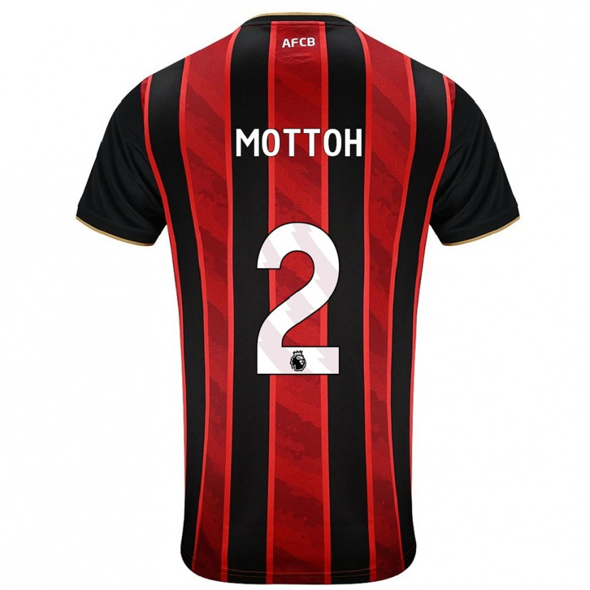Danxen Herren Koby Mottoh #2 Rot Schwarz Heimtrikot Trikot 2025/26 T-Shirt Österreich