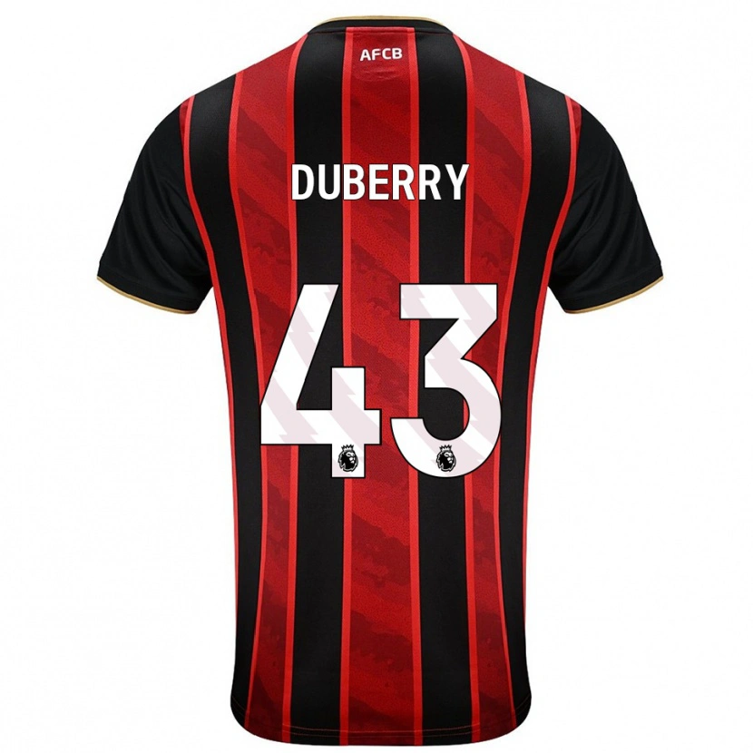 Danxen Herren Zain Silcott-Duberry #43 Rot Schwarz Heimtrikot Trikot 2025/26 T-Shirt Österreich