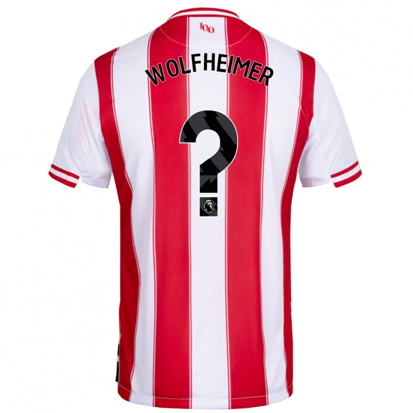 Danxen Herren Connor Wolfheimer #0 Rot Weiß Heimtrikot Trikot 2025/26 T-Shirt Österreich