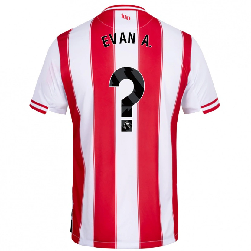 Danxen Herren Evan Anderson #0 Rot Weiß Heimtrikot Trikot 2025/26 T-Shirt Österreich