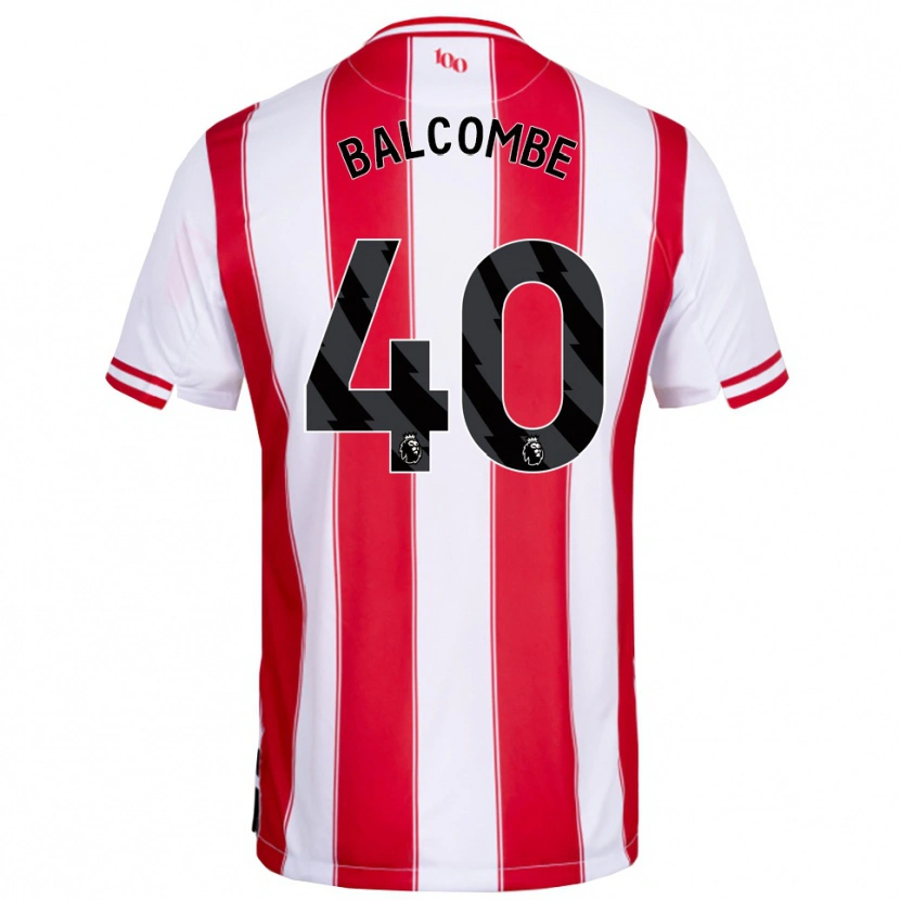 Danxen Herren Ellery Balcombe #40 Rot Weiß Heimtrikot Trikot 2025/26 T-Shirt Österreich