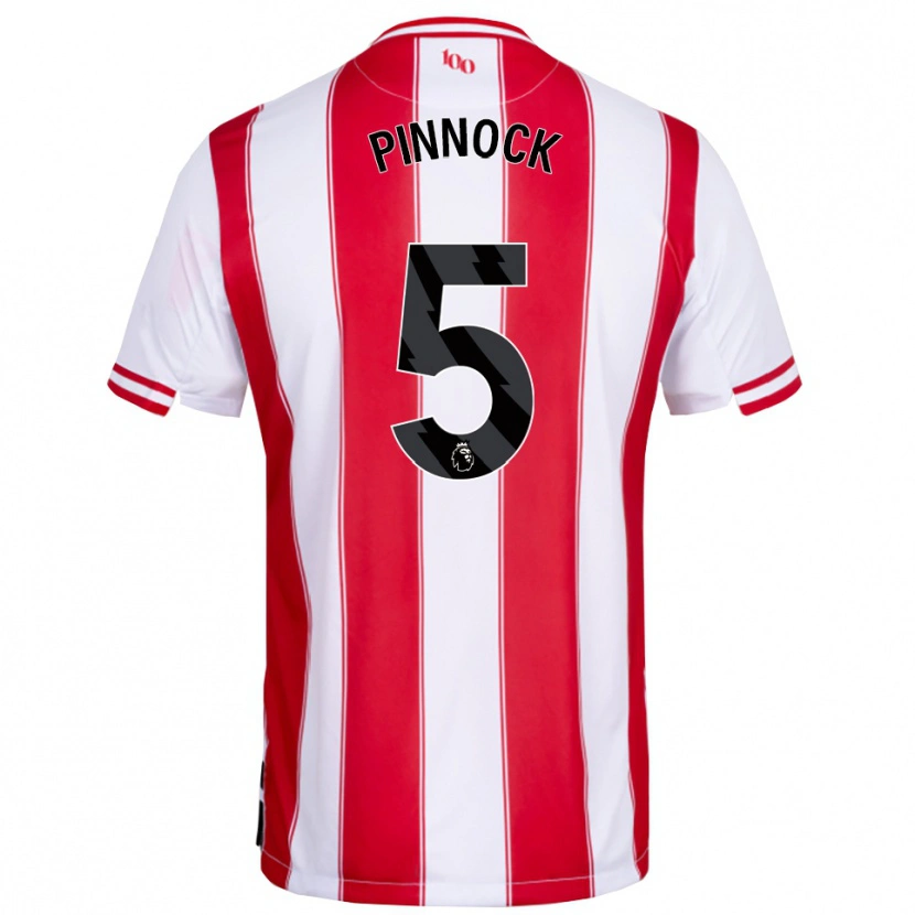 Danxen Herren Ethan Pinnock #5 Rot Weiß Heimtrikot Trikot 2025/26 T-Shirt Österreich