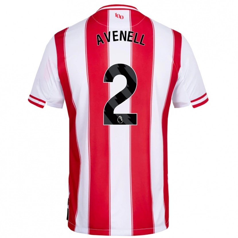 Danxen Herren Caelan Avenell #2 Rot Weiß Heimtrikot Trikot 2025/26 T-Shirt Österreich