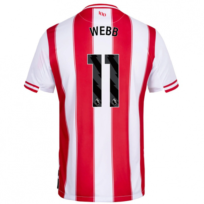 Danxen Herren Chloe Webb #11 Rot Weiß Heimtrikot Trikot 2025/26 T-Shirt Österreich