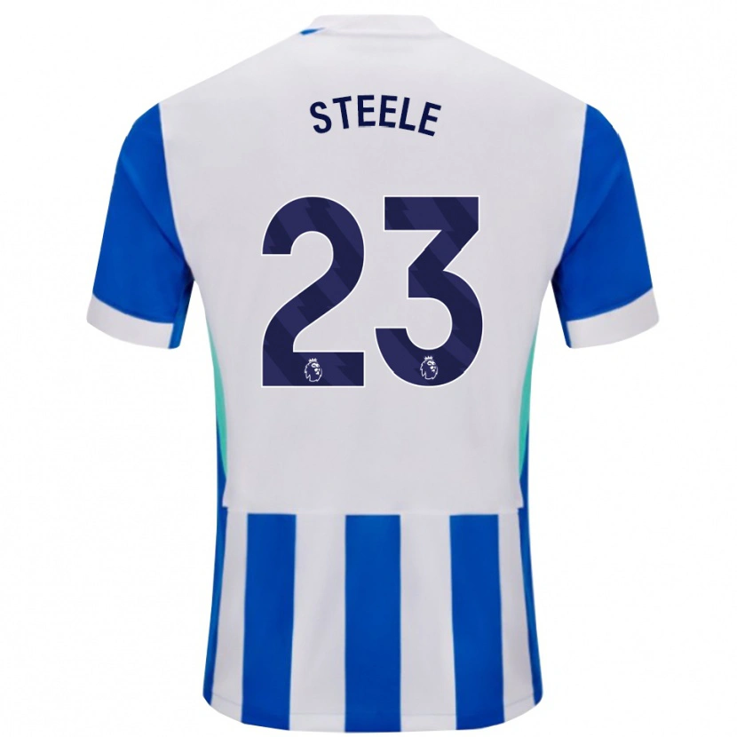 Danxen Herren Jason Steele #23 Blau Weiß Heimtrikot Trikot 2025/26 T-Shirt Österreich