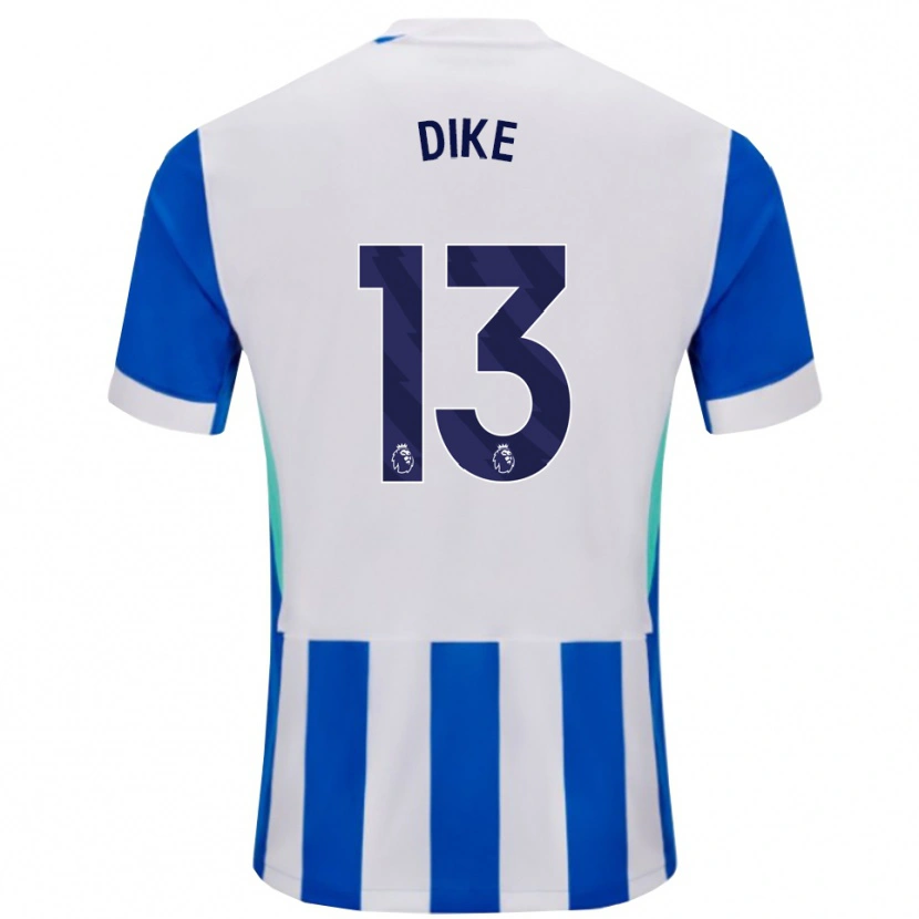 Danxen Herren Michael Dike #13 Blau Weiß Heimtrikot Trikot 2025/26 T-Shirt Österreich