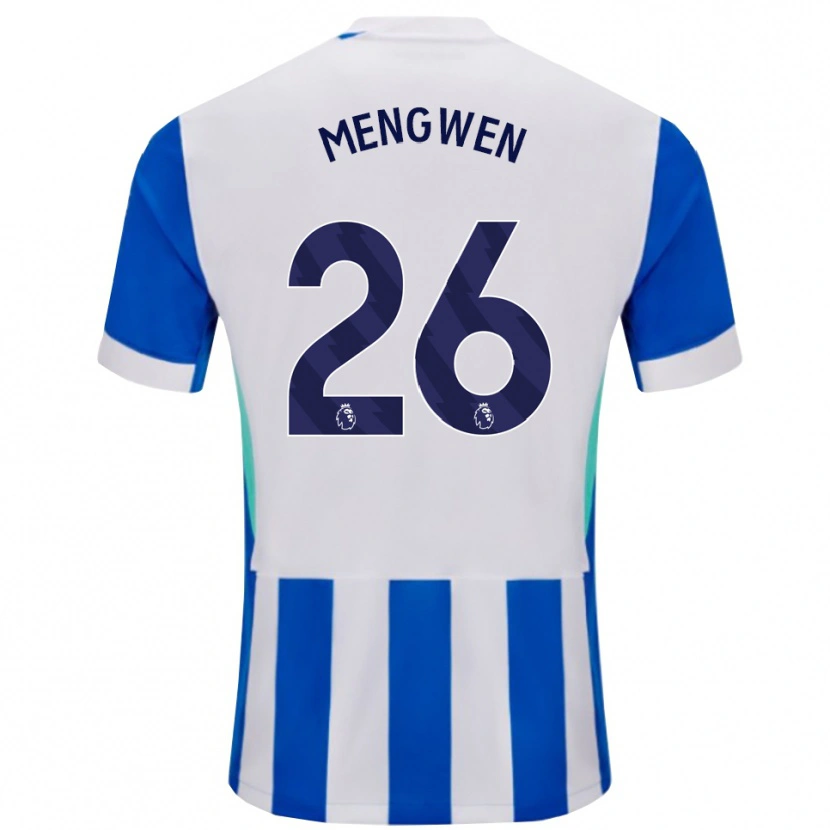 Danxen Herren Li Mengwen #26 Blau Weiß Heimtrikot Trikot 2025/26 T-Shirt Österreich