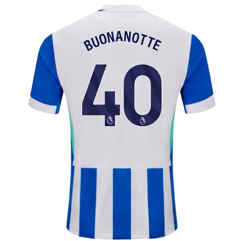 Danxen Herren Facundo Buonanotte #40 Blau Weiß Heimtrikot Trikot 2025/26 T-Shirt Österreich