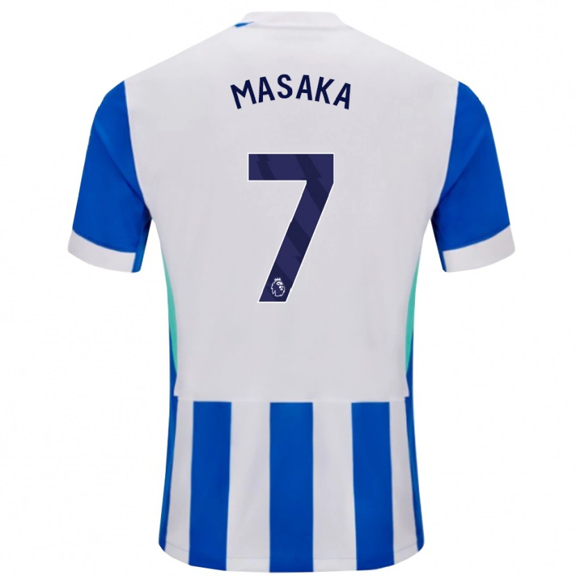Danxen Herren Aisha Masaka #7 Blau Weiß Heimtrikot Trikot 2025/26 T-Shirt Österreich