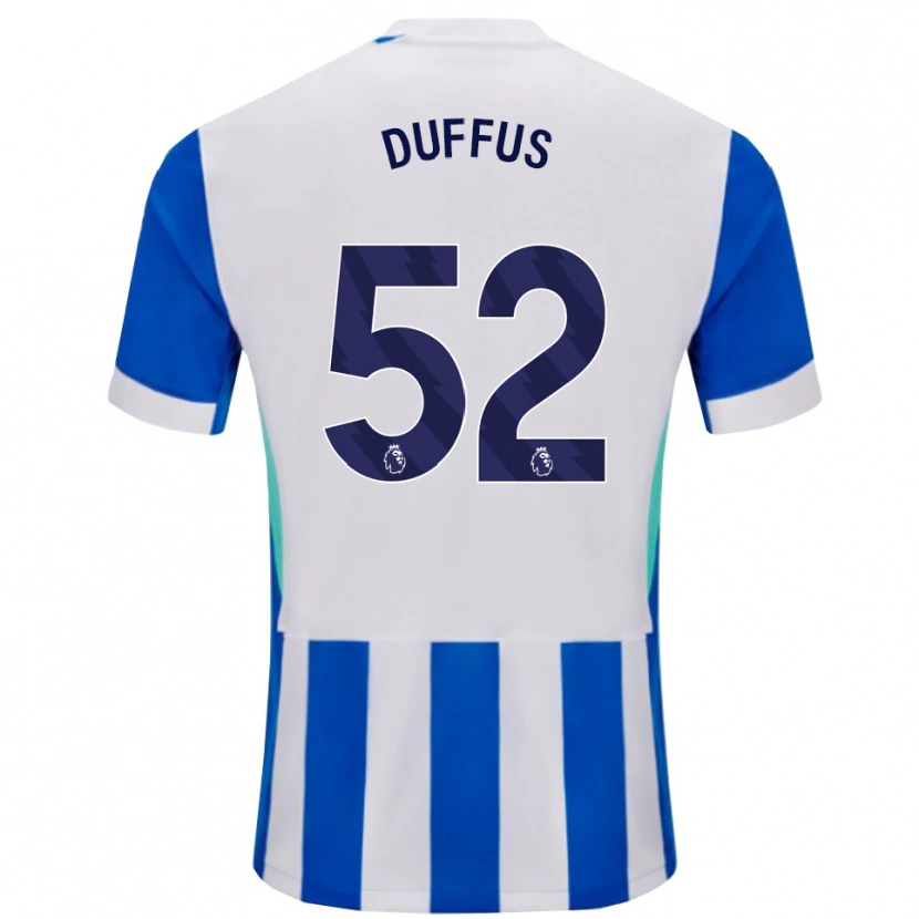 Danxen Herren Joshua Duffus #52 Blau Weiß Heimtrikot Trikot 2025/26 T-Shirt Österreich