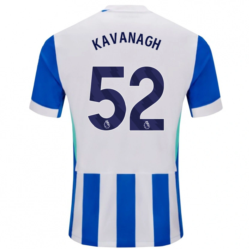 Danxen Herren Leigh Kavanagh #52 Blau Weiß Heimtrikot Trikot 2025/26 T-Shirt Österreich