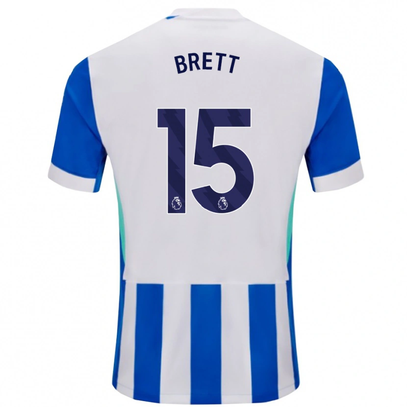 Danxen Herren Adam Brett #15 Blau Weiß Heimtrikot Trikot 2025/26 T-Shirt Österreich