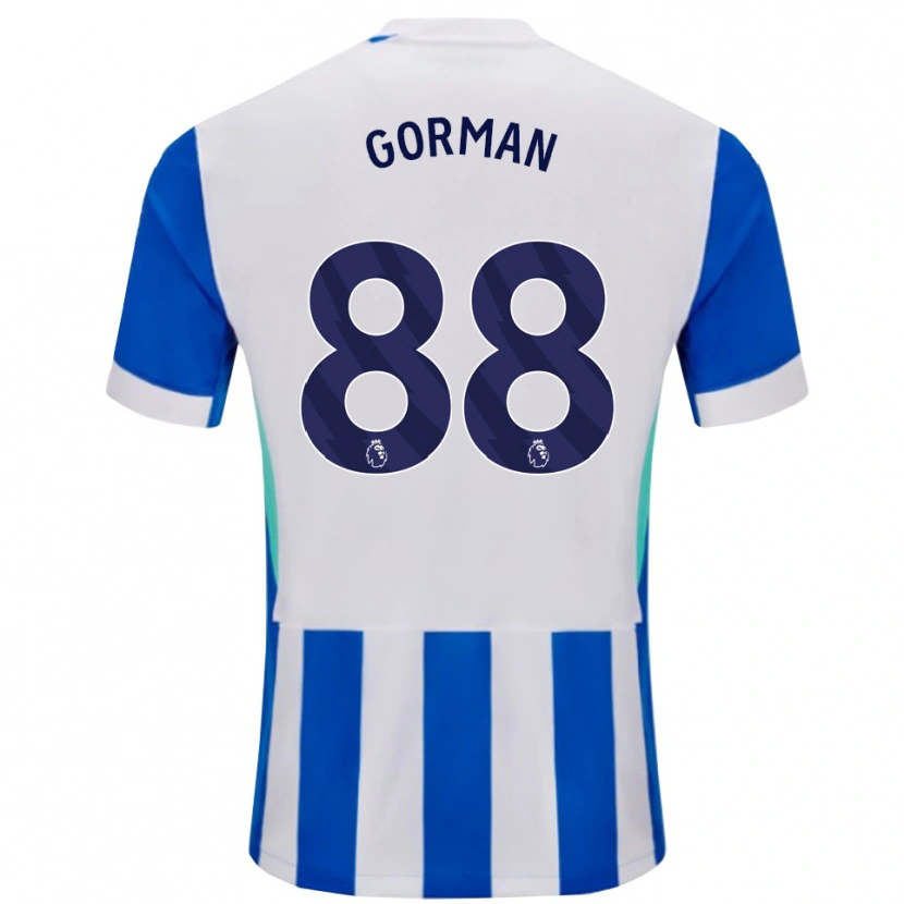 Danxen Herren Ronnie Gorman #88 Blau Weiß Heimtrikot Trikot 2025/26 T-Shirt Österreich