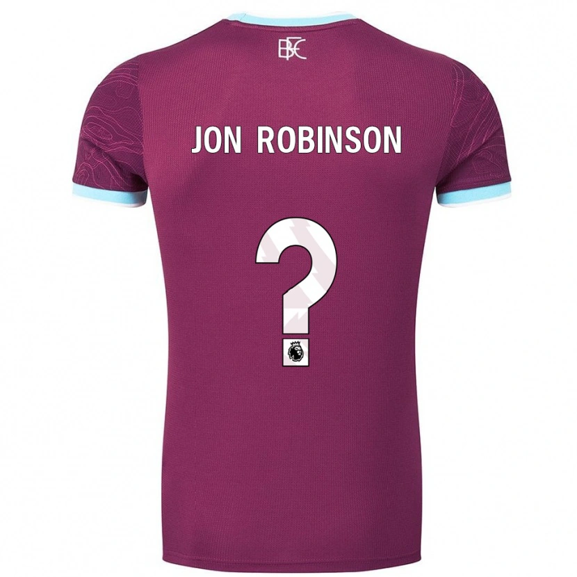 Danxen Herren Jon Ander Vilar Robinson #0 Burgunderrot Himmelblau Heimtrikot Trikot 2025/26 T-Shirt Österreich