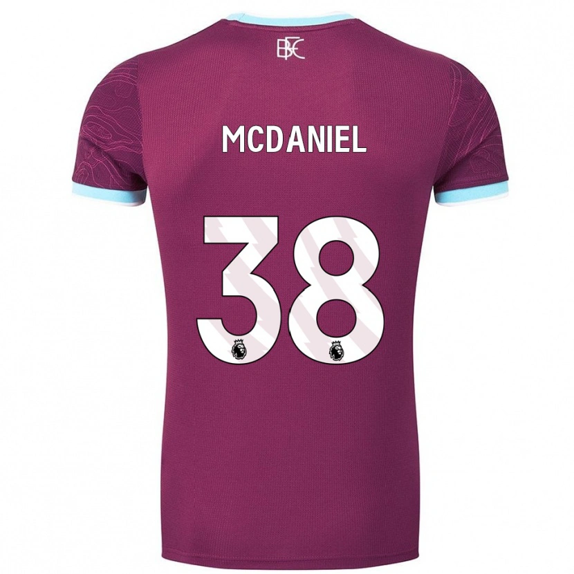 Danxen Herren Louise Mcdaniel #38 Burgunderrot Himmelblau Heimtrikot Trikot 2025/26 T-Shirt Österreich