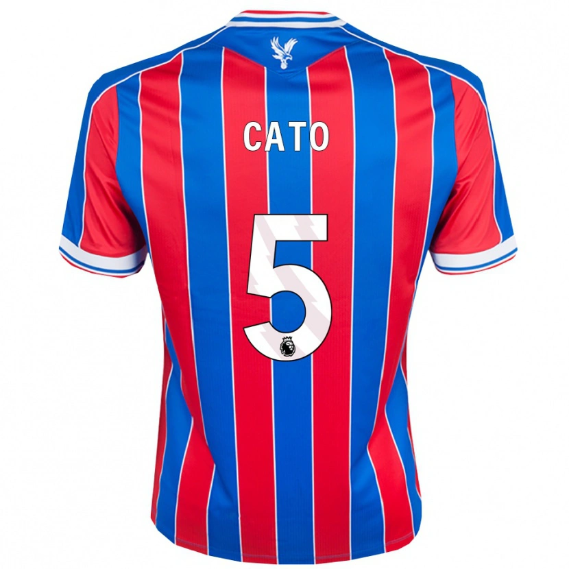 Danxen Herren My Cato #5 Blau Rot Weiß Heimtrikot Trikot 2025/26 T-Shirt Österreich