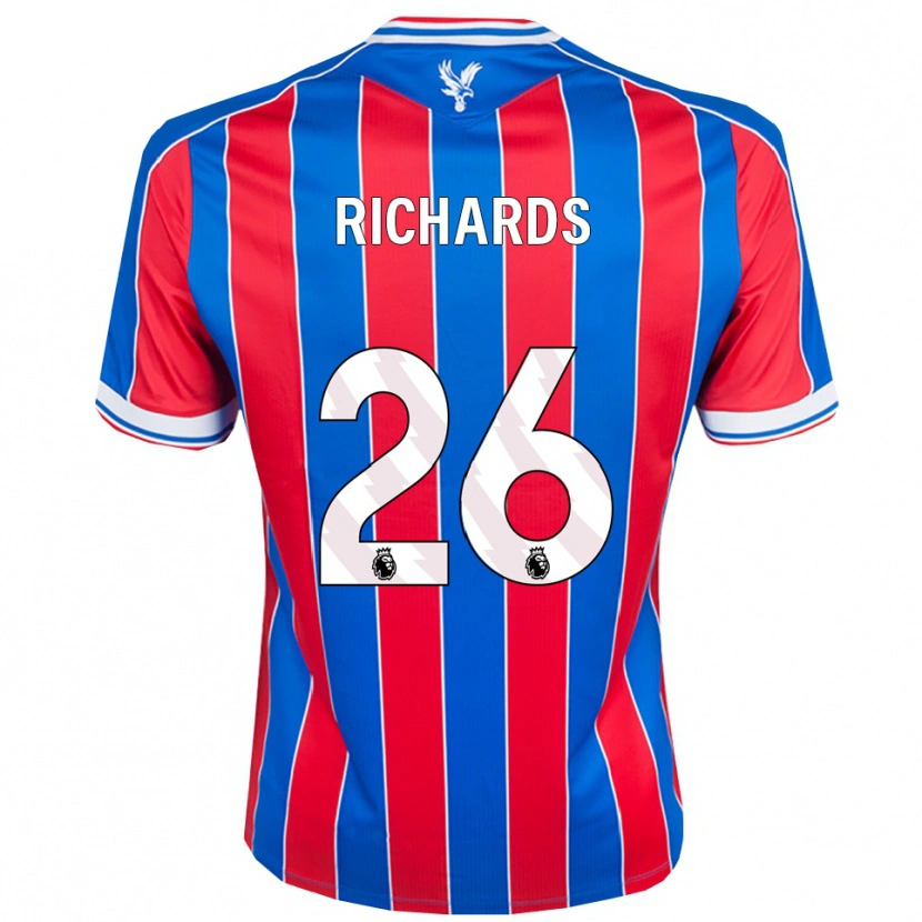 Danxen Herren Chris Richards #26 Blau Rot Weiß Heimtrikot Trikot 2025/26 T-Shirt Österreich