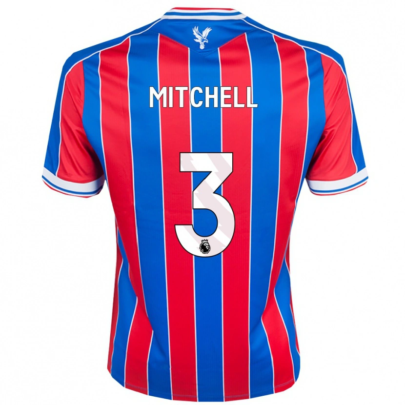 Danxen Herren Tyrick Mitchell #3 Blau Rot Weiß Heimtrikot Trikot 2025/26 T-Shirt Österreich