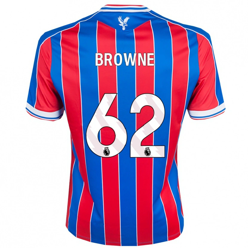 Danxen Herren Luke Browne #62 Blau Rot Weiß Heimtrikot Trikot 2025/26 T-Shirt Österreich