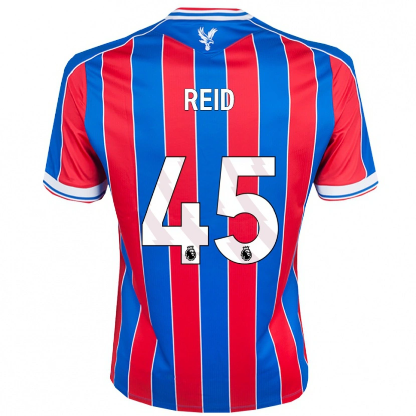 Danxen Herren Dylan Reid #45 Blau Rot Weiß Heimtrikot Trikot 2025/26 T-Shirt Österreich