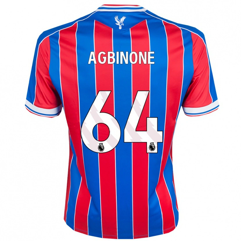 Danxen Herren Asher Agbinone #64 Blau Rot Weiß Heimtrikot Trikot 2025/26 T-Shirt Österreich