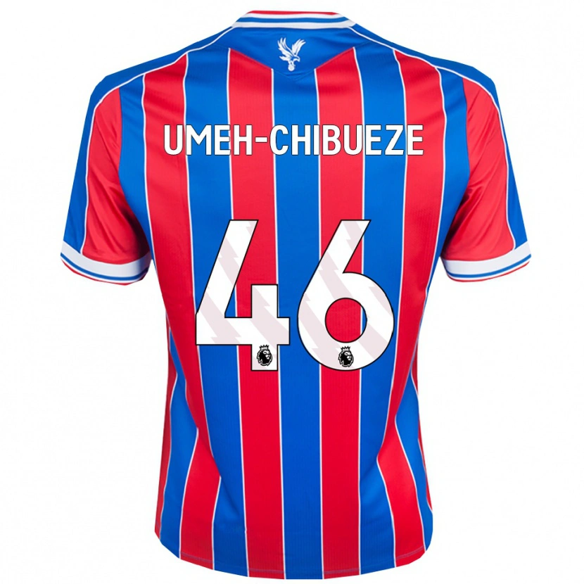 Danxen Herren Franco Umeh-Chibueze #46 Blau Rot Weiß Heimtrikot Trikot 2025/26 T-Shirt Österreich