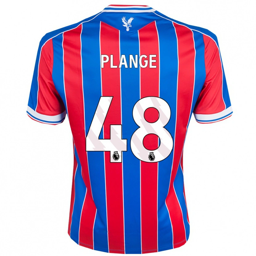 Danxen Herren Luke Plange #48 Blau Rot Weiß Heimtrikot Trikot 2025/26 T-Shirt Österreich