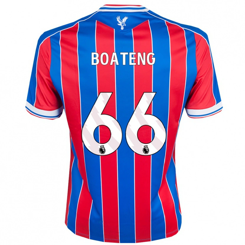 Danxen Herren David Boateng #66 Blau Rot Weiß Heimtrikot Trikot 2025/26 T-Shirt Österreich