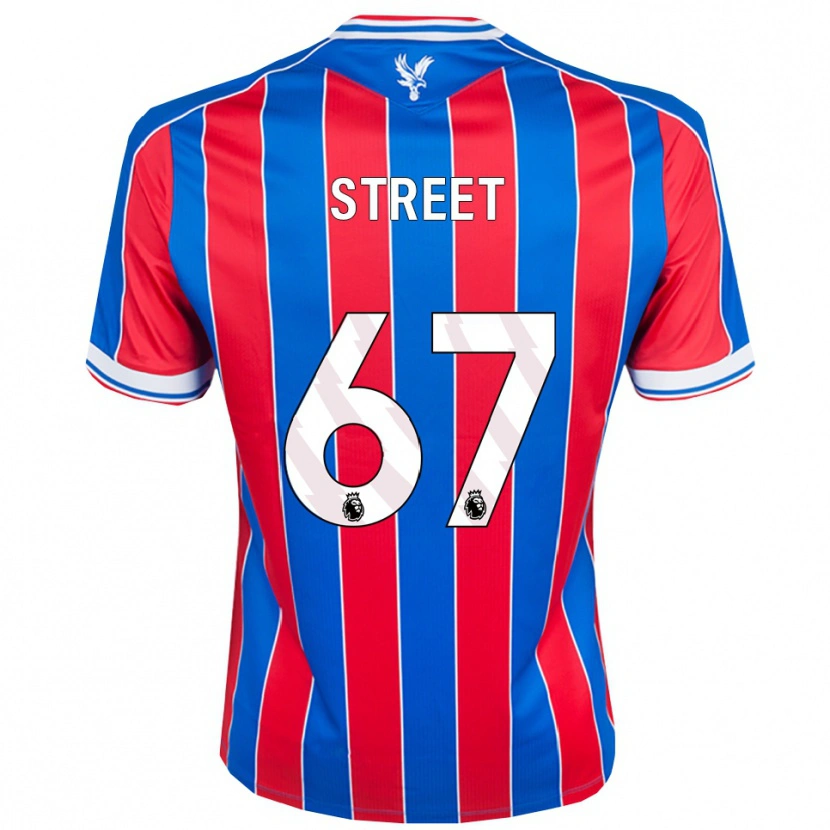 Danxen Herren Rob Street #67 Blau Rot Weiß Heimtrikot Trikot 2025/26 T-Shirt Österreich