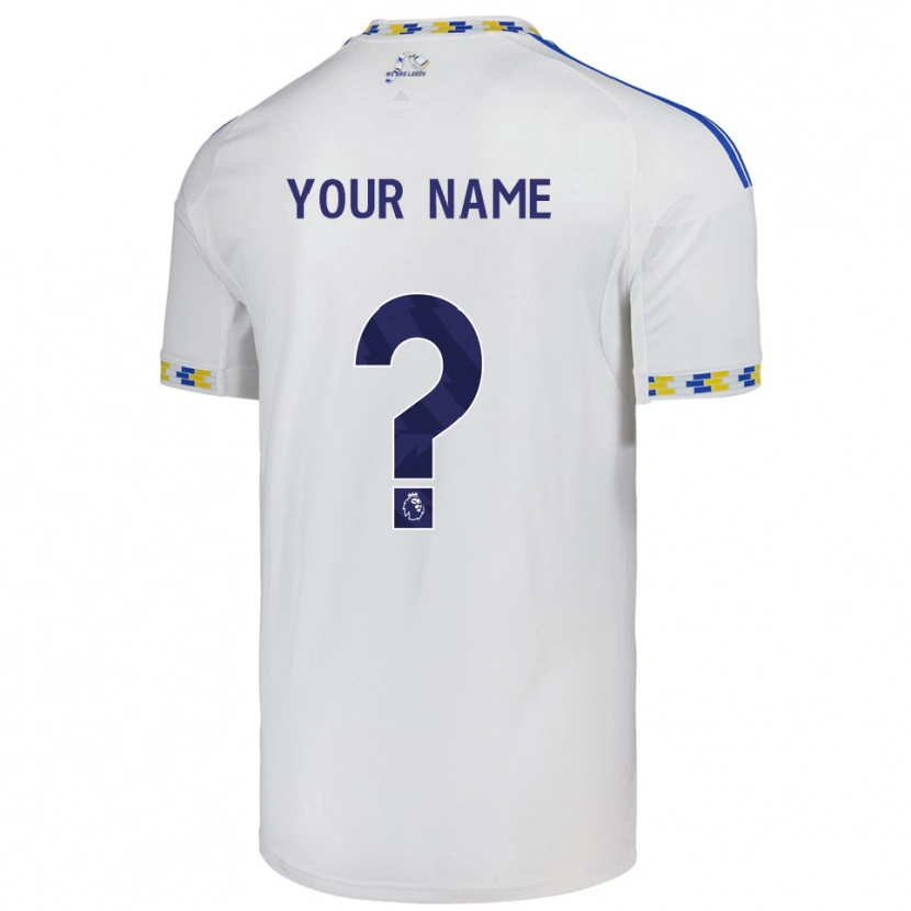 Danxen Herren Ihren Namen #0 Weiß Blau Heimtrikot Trikot 2025/26 T-Shirt Österreich