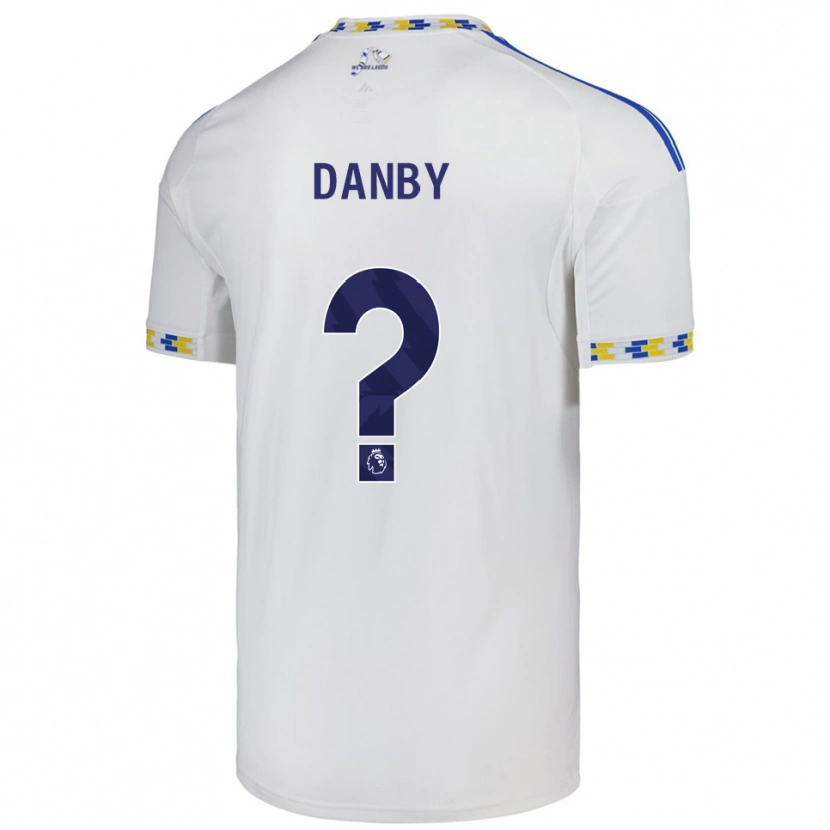 Danxen Herren Sarah Danby #0 Weiß Blau Heimtrikot Trikot 2025/26 T-Shirt Österreich