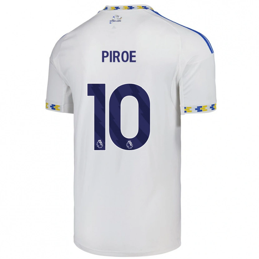Danxen Herren Joël Piroe #10 Weiß Blau Heimtrikot Trikot 2025/26 T-Shirt Österreich