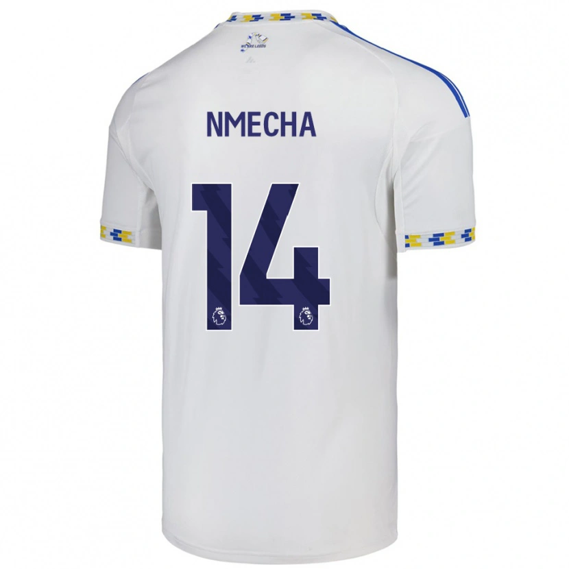 Danxen Herren Lukas Nmecha #14 Weiß Blau Heimtrikot Trikot 2025/26 T-Shirt Österreich