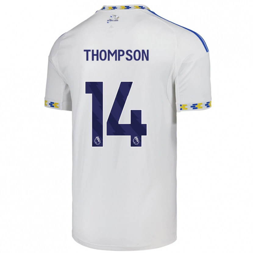 Danxen Herren Aiden Thompson #14 Weiß Blau Heimtrikot Trikot 2025/26 T-Shirt Österreich