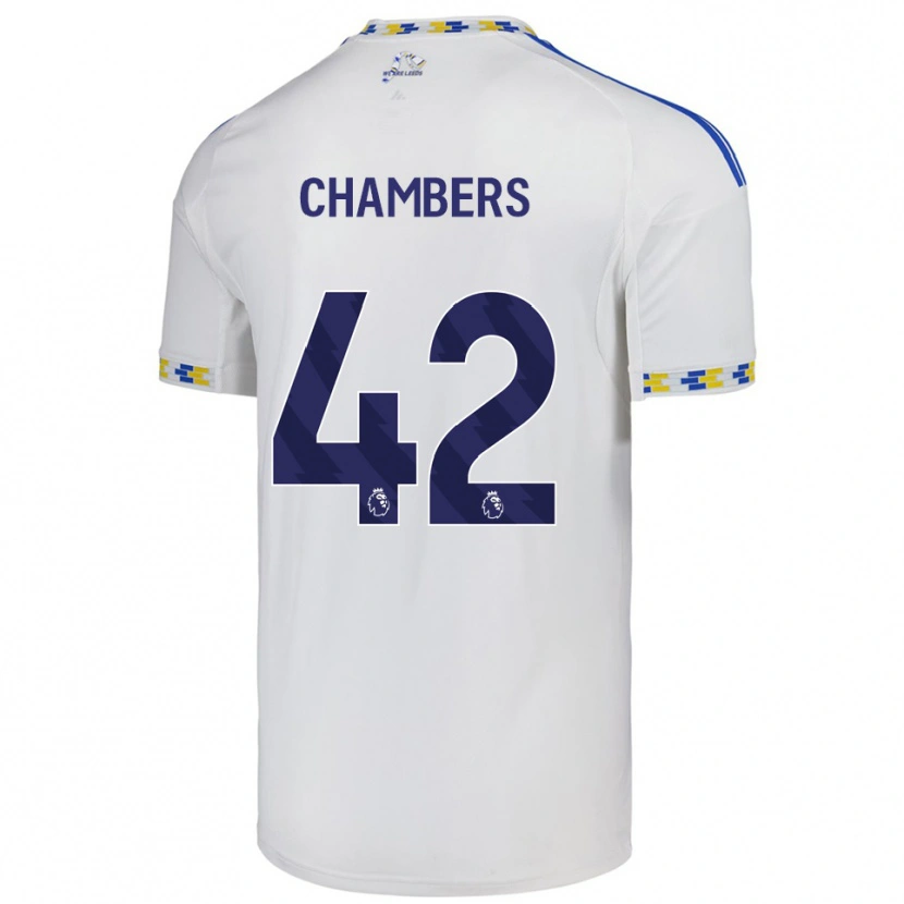 Danxen Herren Sam Chambers #42 Weiß Blau Heimtrikot Trikot 2025/26 T-Shirt Österreich