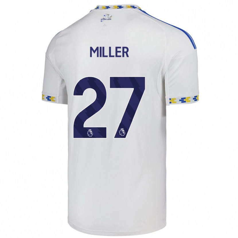 Danxen Herren Amari Miller #27 Weiß Blau Heimtrikot Trikot 2025/26 T-Shirt Österreich